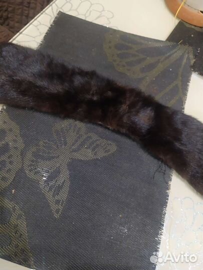 Берет норковый и воротник