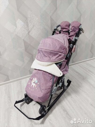 Санки коляска Ника 7 -8
