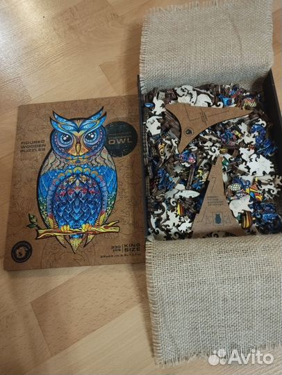 Пазлы деревянные 