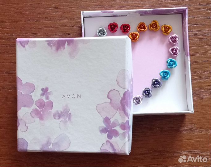 Серьги-гвоздики набор