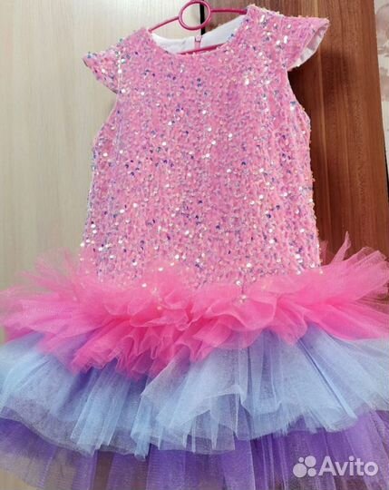 Платье для принцессы 122-128 размер