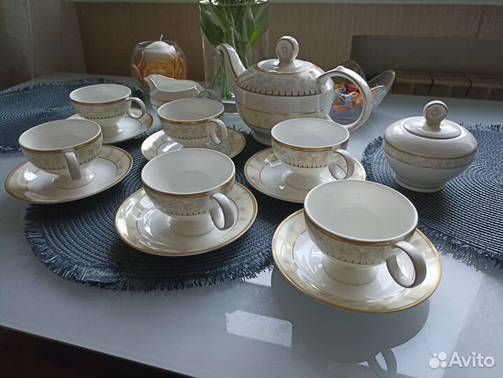 Чайный сервиз Япония Enterprise Bone China 6 пер