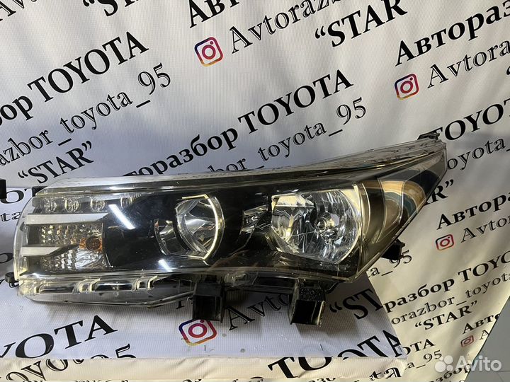 Фара левая Toyota Corolla E180 оригинал