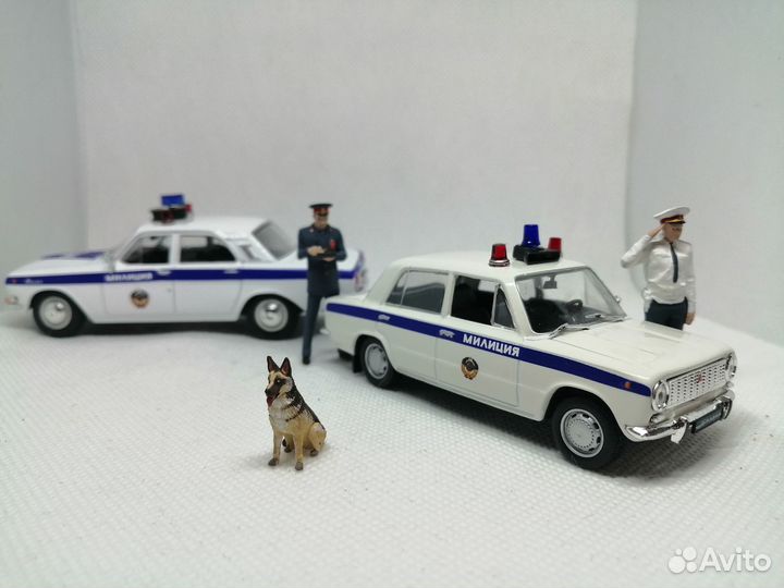 Модель ваз-2101 «Жигули» гаи-милиция СССР