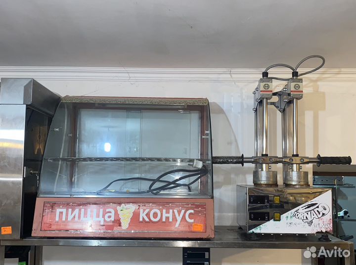 Пресс-печь для конусной пиццы