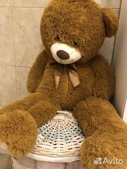 Плюшевый медведь большой, новый