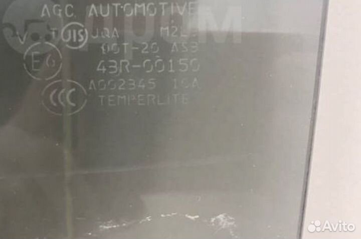 Стекло двери задней левой Mitsubishi Outlander3