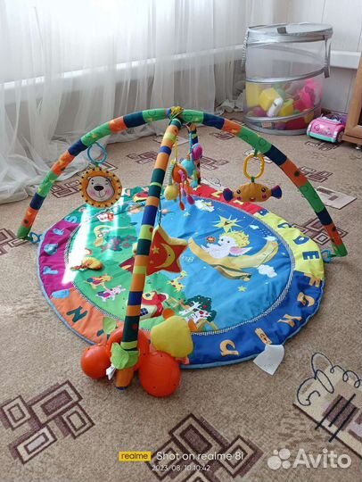Развивающий коврик с музыкальной игрушкой