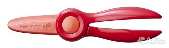 Ножницы Fiskars First, красные 2+
