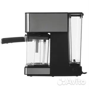 Кофеварка рожковая Polaris PCM 1541E серый