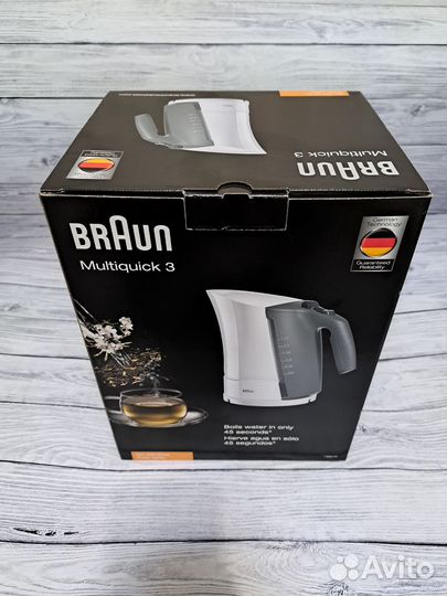 Чайник Braun WK500 Белый, Новый