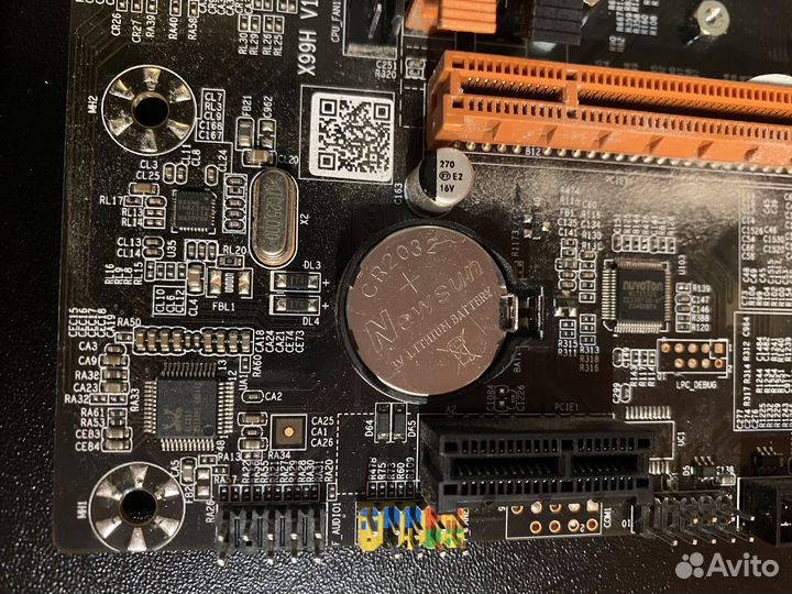 Комплект Материнка X99Hv1.41 + Проц 2660 v3