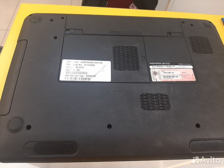 Ноутбук dell inspiron N5110 (бм)