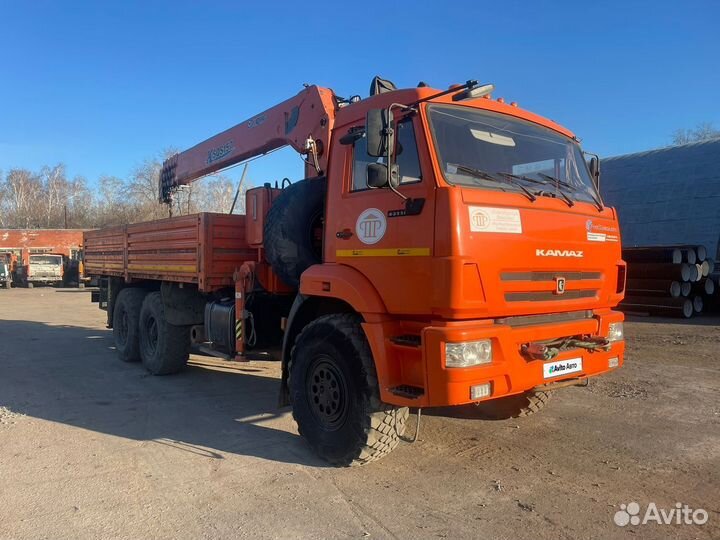 КАМАЗ 43118 с КМУ, 2018