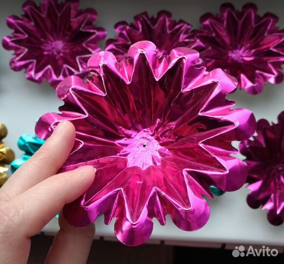 Звезды из фольги СССР