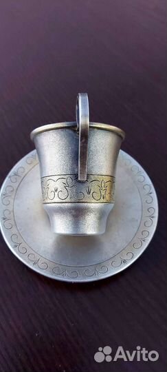 Кофейный набор из мельхиора