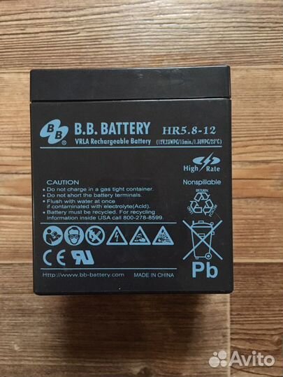 Аккумулятор батарея для ибп новая