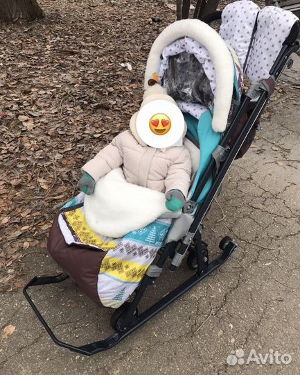 Санки коляска