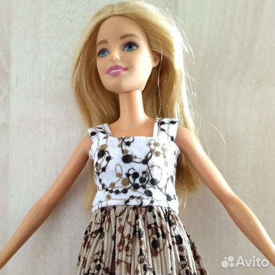 Одежда для Барби Barbie Платье шляпа сумка