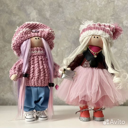 Интерьерная кукла ручной работы