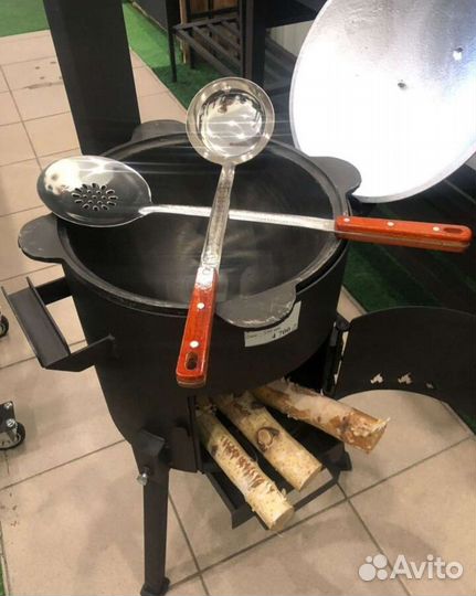 Печь универсальная под казаны чугунны, шампура итд