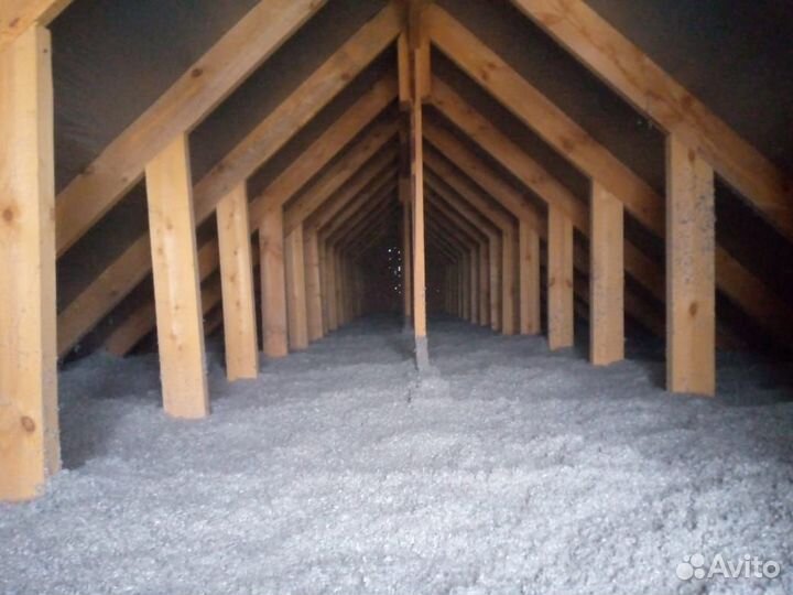 Утепление чердака