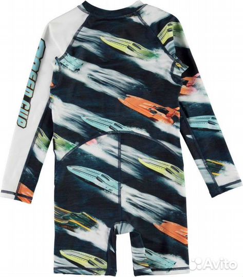 Комбинезон для плавания Molo Neka LS Super Boats