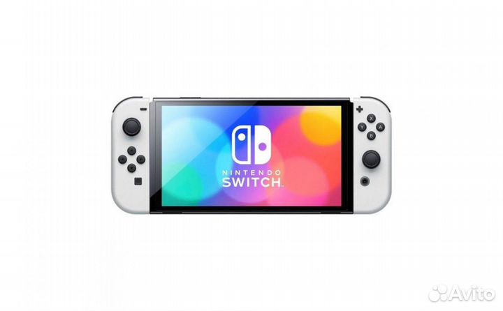 Nintendo switch Oled (шитый) picofly (Белый) 64gb