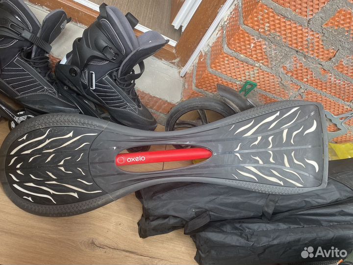 Роликовые коньки к2 размер 42,5 вейвборд в подарок