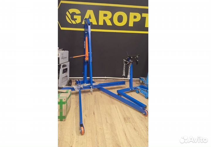Кран гаражный гидравлический складной 2 тонны