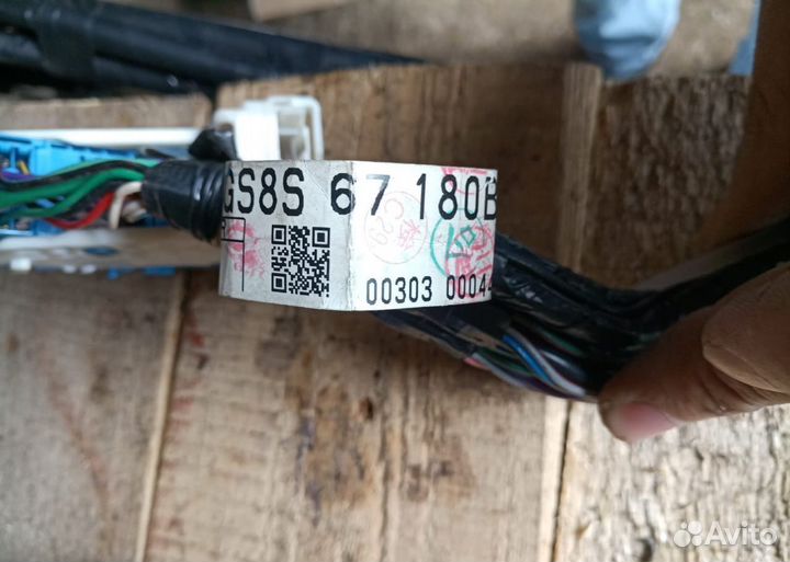 Проводка усилителя и сабвуфера Bose Мазда 6 gh