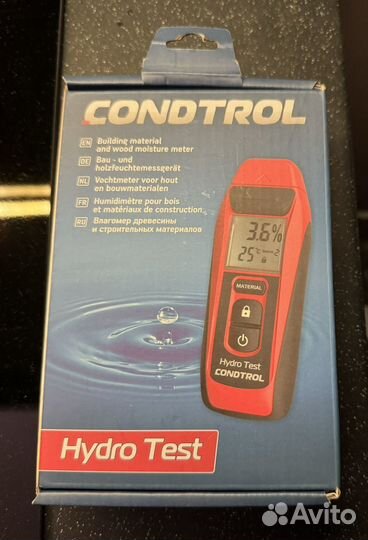 Влагомер Hydro Test condtrol