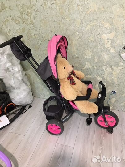 Велосипед трехколёсный galaxy Лучик Vivat