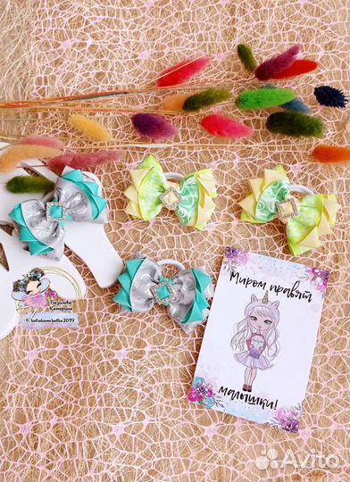 Бантики ручной работы