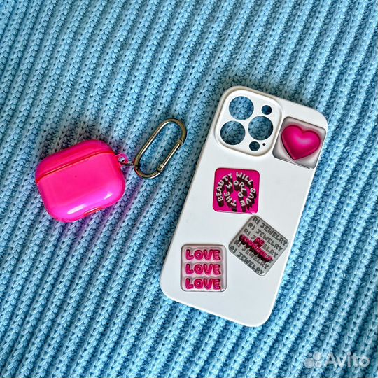 3D наклейки на телефон стикеры со смолой