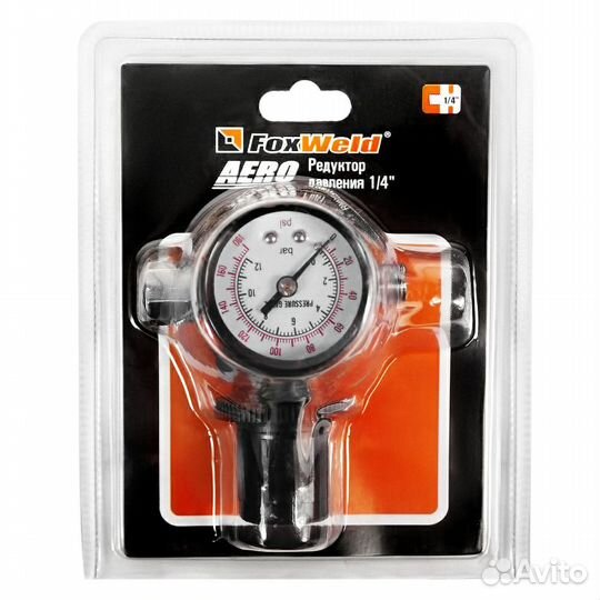 Редуктор давления 1/4 fox weld aero