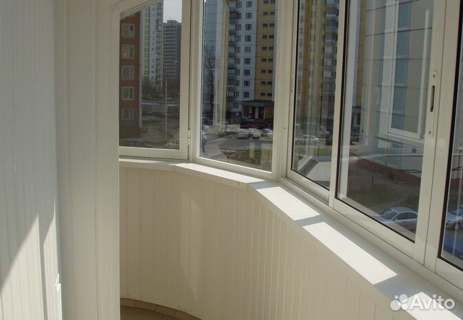 Отделка и остекление лоджий