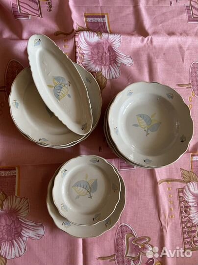 Сервиз столовый дулевский не в полном комплекте