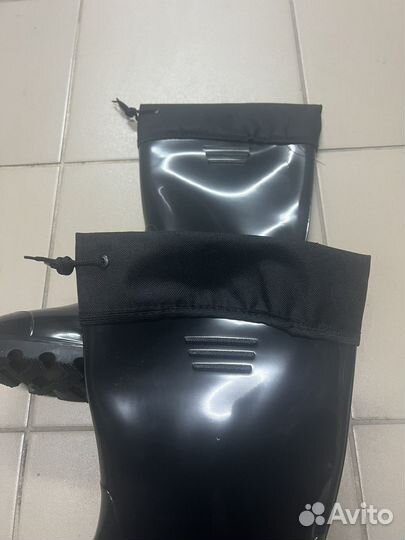 Сапоги резиновые с чулком вкладышем