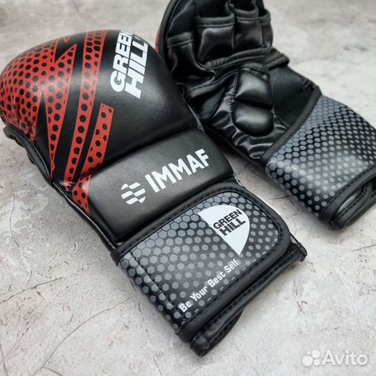 Перчатки для MMA Крабы Green Hill