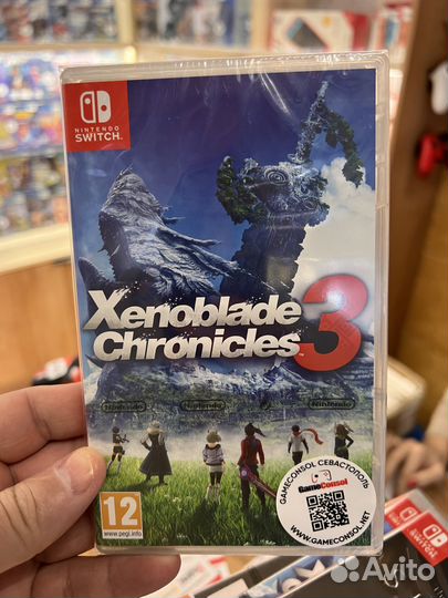 Xenoblade Chronicles 3 картридж для NS новый