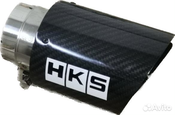 Насадка глушителя карбон HKS style
