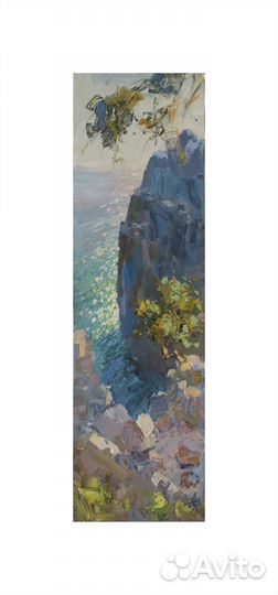 Четыре вертикальных пейзажа, кисти Анны Давыдченко