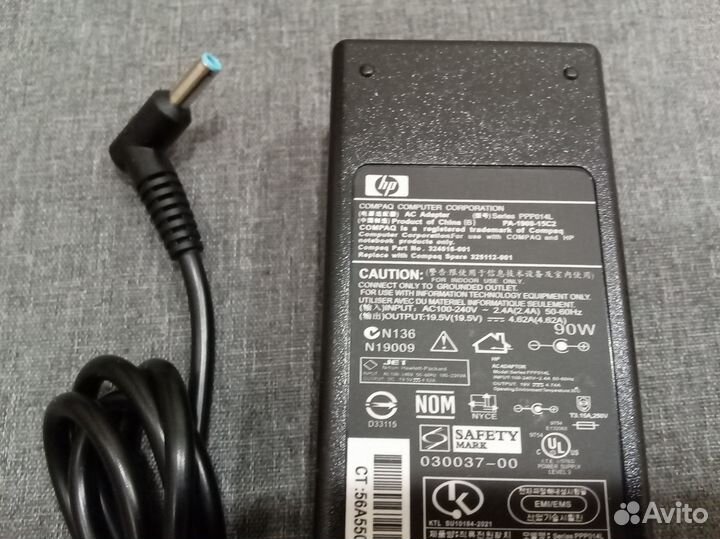 Зарядное устройство для ноутбука HP Envy 17-k152nr