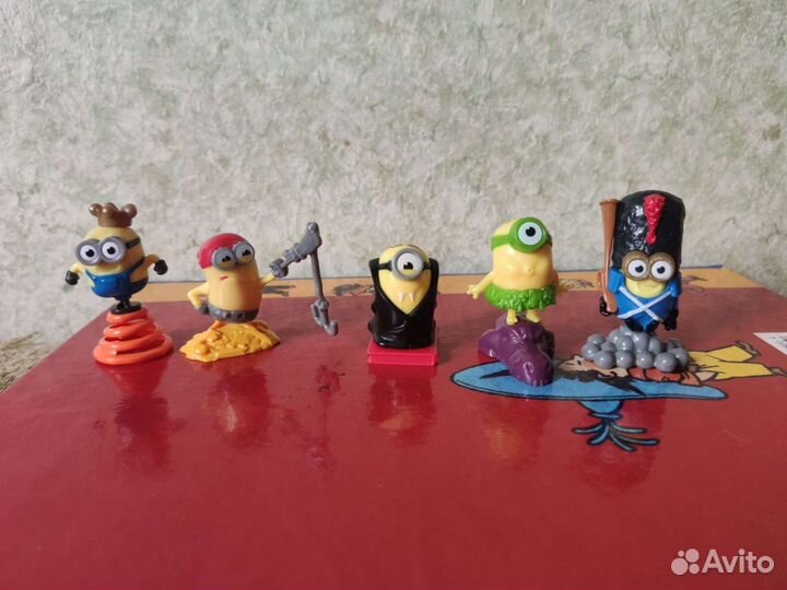 Миньоны гадкий я киндер сюрприз полная серия