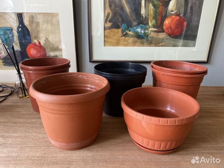 Керамические горшки