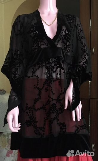 Винтаж.Туника. Платье шифон