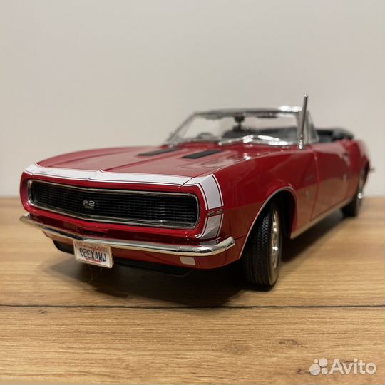 Chevrolet Camaro SS 396 модель Maisto 1:18