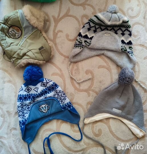 Шапки на мальчика