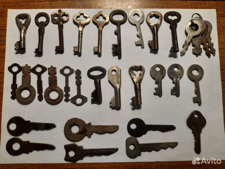 Ключи старинные (заготовки)